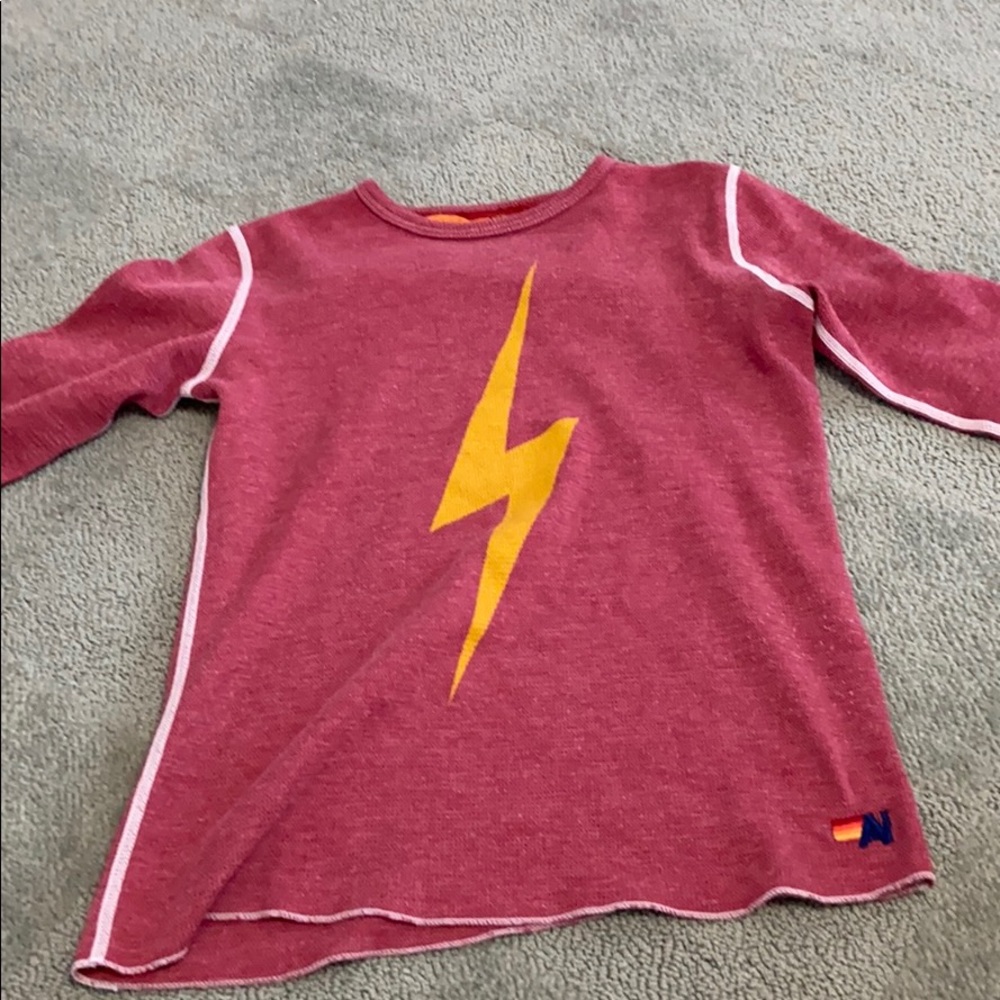 Girls Size 12- Aviator Nation long sleeve thermal